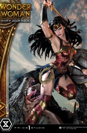Wonder Woman Statue 1/3 Wonder Woman vs. Hydra by Jason Fabok - immagine 12
