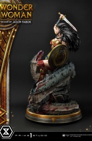 Wonder Woman Statue 1/3 Wonder Woman vs. Hydra by Jason Fabok - immagine 13