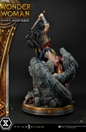 Wonder Woman Statue 1/3 Wonder Woman vs. Hydra by Jason Fabok - immagine 14