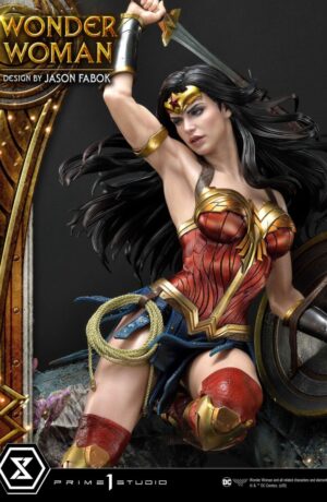 Wonder Woman Statue 1/3 Wonder Woman vs. Hydra by Jason Fabok - immagine 17