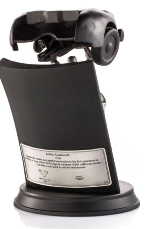 DC Comics Pewter Collectible Statue Superman Action Comics #1 Limited Edition - immagine 2