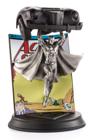 DC Comics Pewter Collectible Statue Superman Action Comics #1 Limited Edition - immagine 4