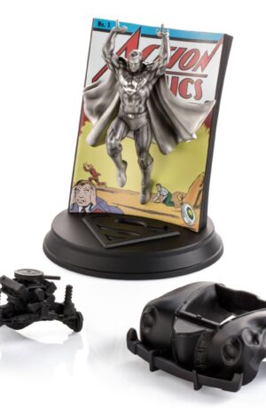 DC Comics Pewter Collectible Statue Superman Action Comics #1 Limited Edition - immagine 5
