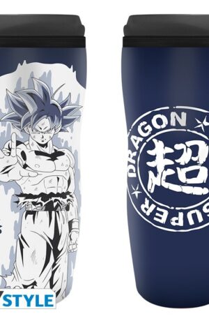 Dragon Ball - Travel mug - 355 ml - "Goku Ultra Instinct" Tazza da viaggio