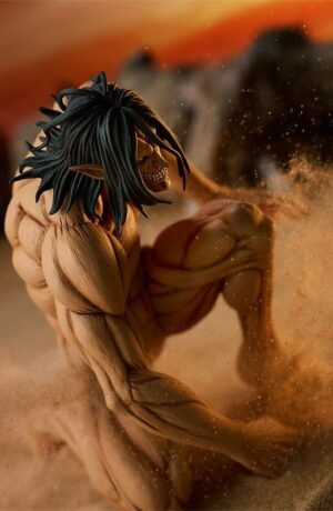 Attack on Titan Pop Up Parade PVC Statue Eren Yeager: Attack Titan Version - immagine 4