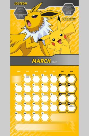 Pokemon Calendario 2022 - immagine 4