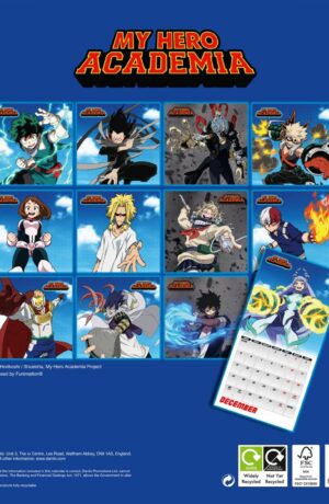 My Hero Academia Calendario 2022 - immagine 7