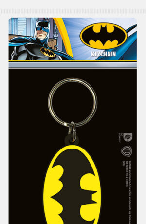 Batman: Portachiavi logo in silicone