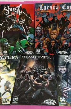 Batman: Death Metal 1-7 – Band Cover