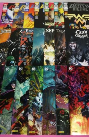 Batman: Death Metal 1-7 – Cover FULL SET (Regular + Metal + Band)