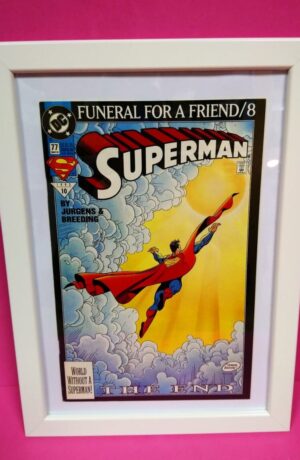 Comics Frame: Superman - Funeral for a friend #8