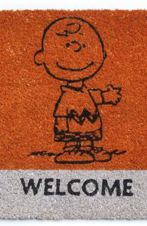 Zerbino Peanuts Charlie Brown “WELCOME”