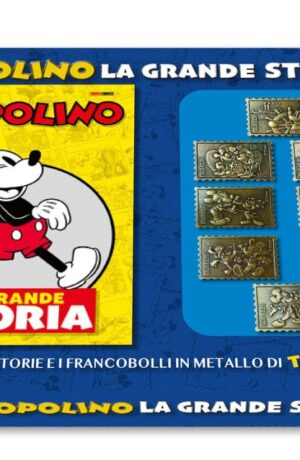 Topolino, la Grande Storia – Box Set Francobolli Metallici
