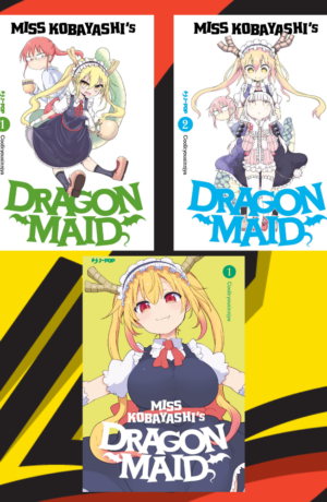 Miss Kobayashi's Dragon Maid PACK 1 + 2 + 1 variant