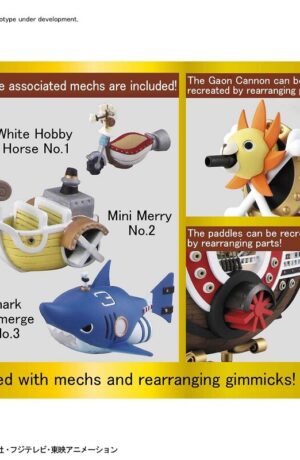 Thousand Sunny Land Of Wano V Model Kit (One Piece) - immagine 3