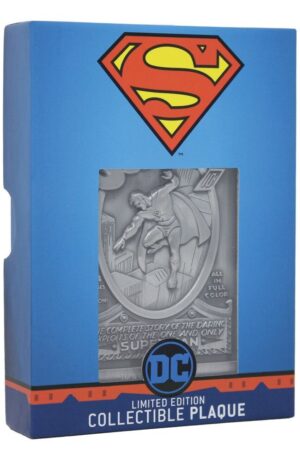 DC Comics Collectible Plaque Superman Limited Edition