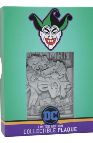 DC Comics Collectible Plaque Joker Limited Edition