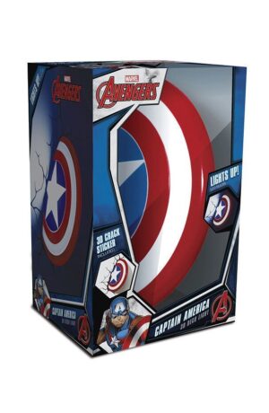 Marvel 3D LED Light Scudo Capitan America