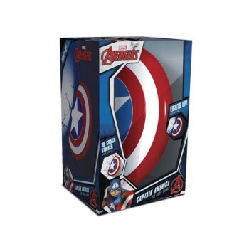 Marvel 3D LED Light Scudo Capitan America box