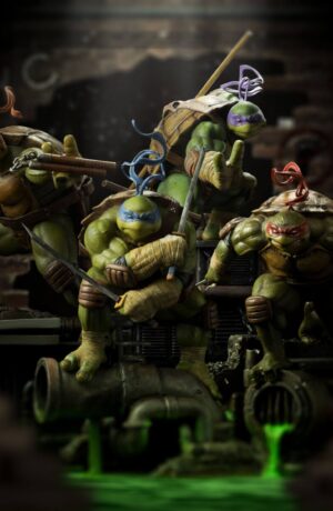 Teenage Mutant Ninja Turtles: Michelangelo 1/10 Statue - immagine 8