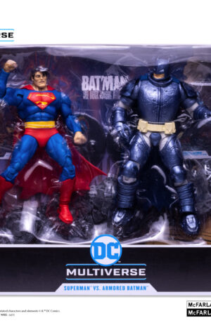 DC Multiverse Batman Dark Knight Returns: Superman vs Batman Armored
