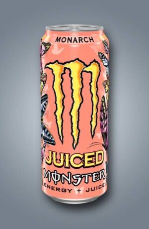 Monster Juiced Monarch, energy drink alla pesca nettarina