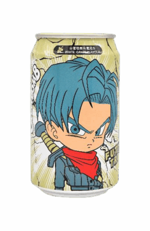 Ocean Bomb Dragon Ball Future Trunks White Grape bevanda frizzante (gusto uva bianca)