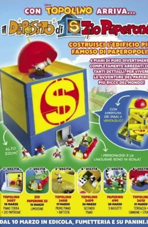 Il deposito di Zio Paperone (gadget Topolino 2021)