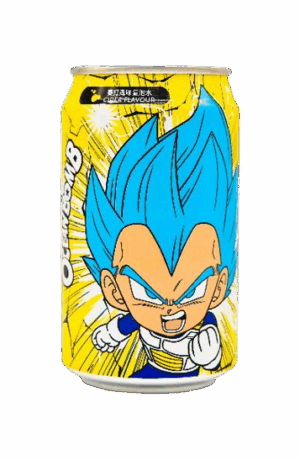 Ocean Bomb Dragon Ball Future Vegeta Cider bevanda frizzante (gusto sidro di mele)