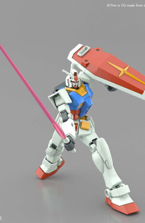 Bandai Entry Grade Mobile Suit Gundam RX-78-2 Gundam Full Weapon Set - immagine 6