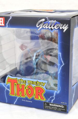Marvel Gallery The Mighty Thor with lightning Comics PVC Figure - Statua