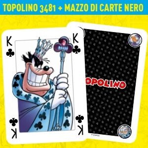 Topolino 3481 + Mazzo di carte nero