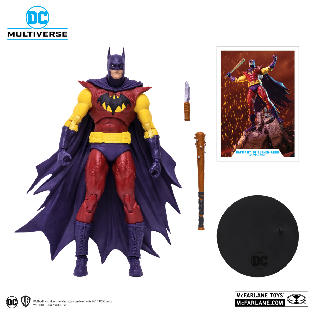 DC Multiverse Batman Batman Zur-En-Arrh 6