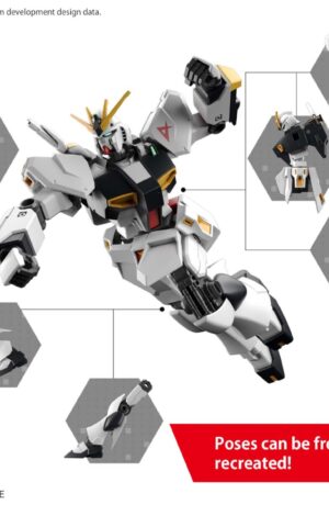 Bandai Entry Grade Mobile Suit Gundam RX-93 V Gundam 1/144 - immagine 5