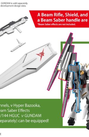 Bandai Entry Grade Mobile Suit Gundam RX-93 V Gundam 1/144 - immagine 7