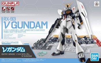 Bandai Entry Grade Mobile Suit Gundam RX-93 V Gundam 1-144 box