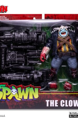 Spawn Action Figure: Clown Bloody Deluxe set