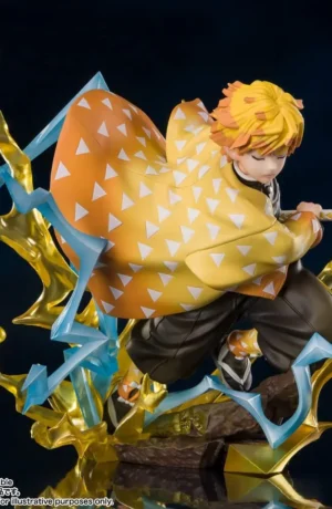 Demon Slayer Bandai Figuarts Zero Figure Zenitsu Agatsuma Thunderclap and Flash - immagine 3