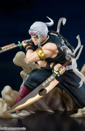 Demon Slayer Bandai Figuarts Zero Figure Tengen Uzui - immagine 4