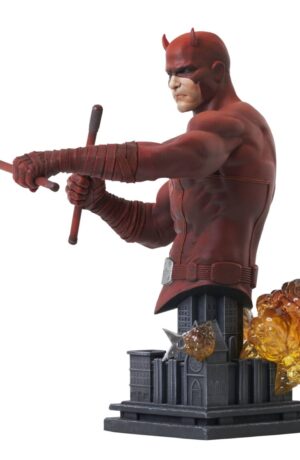 Marvel Comics: Daredevil 1:7 Scale Bust - firmata da David Mack sotto la base - immagine 2