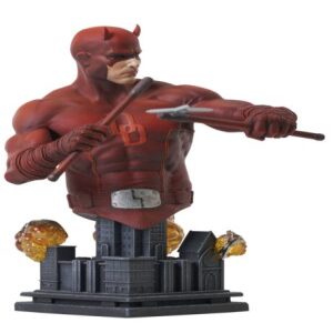 Marvel Comics: Daredevil 1:7 Scale Bust - firmata da David Mack sotto la base - immagine 3