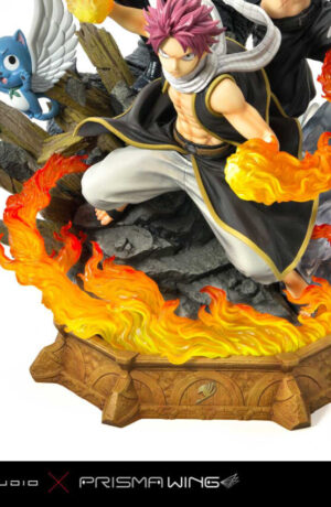Fairy Tail PVC Statue 1:7 Natsu, Gray, Erza, Happy - immagine 17