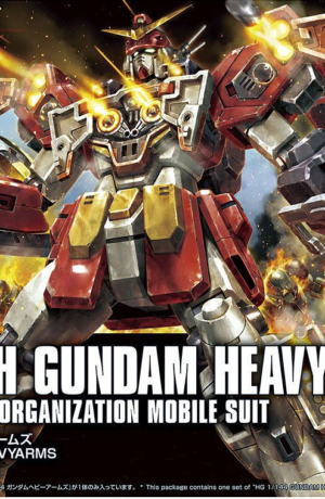 Bandai High Grade HGAC 1/144 Mobile Suit Gundam XXXG-01H Gundam Heavyarms
