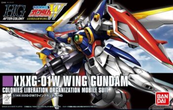 Bandai High Grade HGAC 1-144 Mobile Suit Gundam XXXG-01W Wing Gundam box