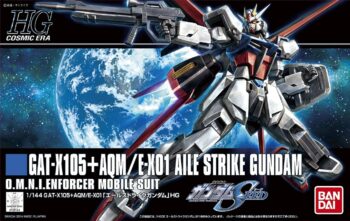 Bandai High Grade HGCE 1-144 Mobile Suit Gundam GAT-X105 Aile Strike Gundam box