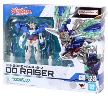 Bandai Mobile Suit Gundam Universe GN-0000+GNR-010 00 Gundam Raiser box