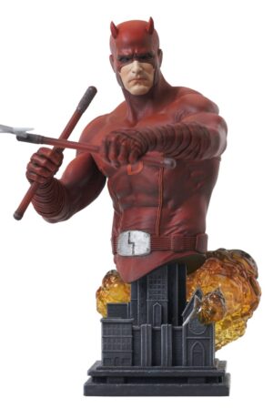 Marvel Comics: Daredevil 1:7 Scale Bust - firmata da David Mack sotto la base