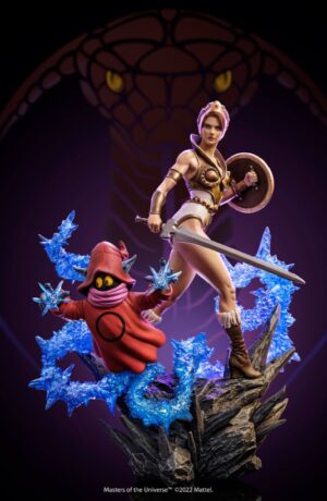 Masters Of The Universe: Teela & Orko 1:10 statue (MOTU) - immagine 14