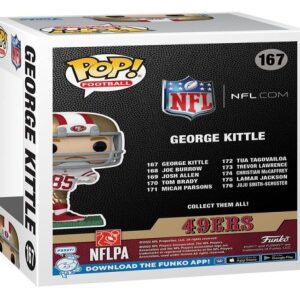 NFL POP! Sports Vinyl Figure San Francisco 49ers - George Kittle - immagine 3
