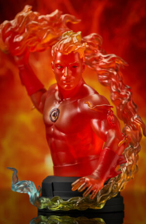 Marvel Legends: The Human Torch 1:2 Scale Bust - immagine 5